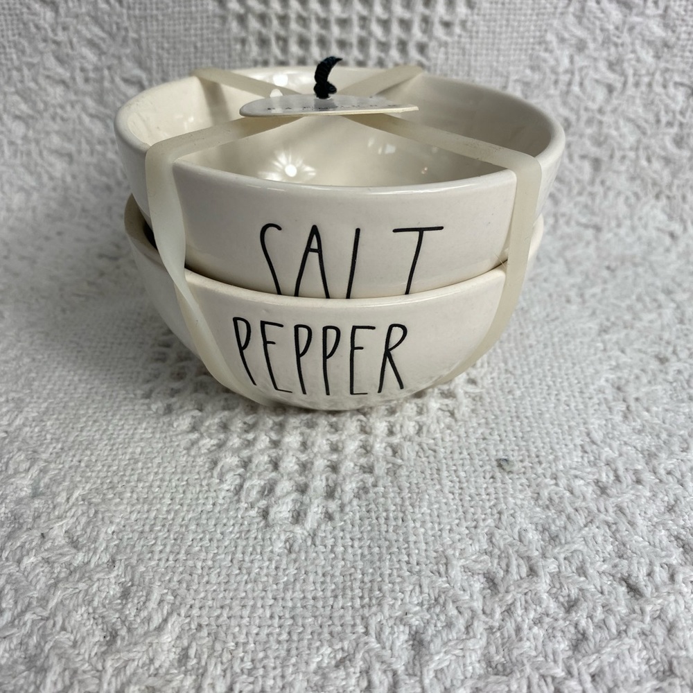 Rae Dunn “Salt and Pepper” Dishes